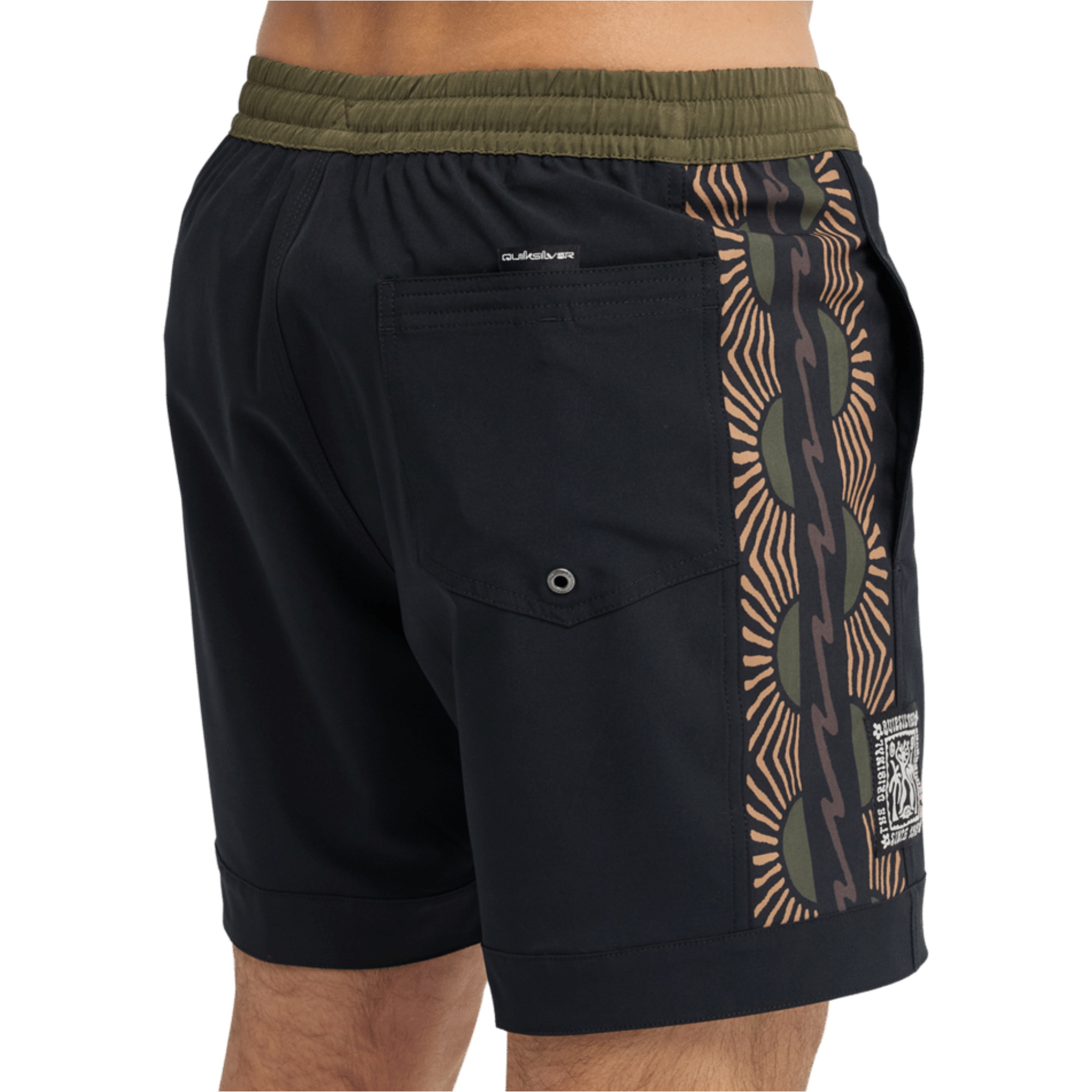 新品 GRIPSWANYxwonton Mil-Spec Shorts 2026 2026 Quiksilver Mens Surfsilk Nomad Volley 17 Shorts EQYJV04206